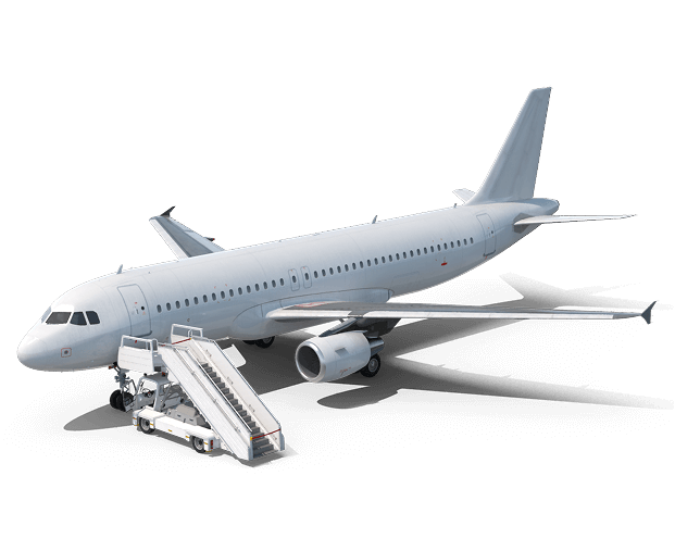 Ilustrace letadla v mracích